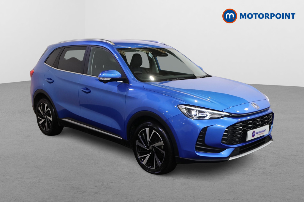 Mg Motor Uk ZS Trophy Automatic Petrol-Electric Hybrid SUV - Stock Number (1617047) - Drivers side front corner