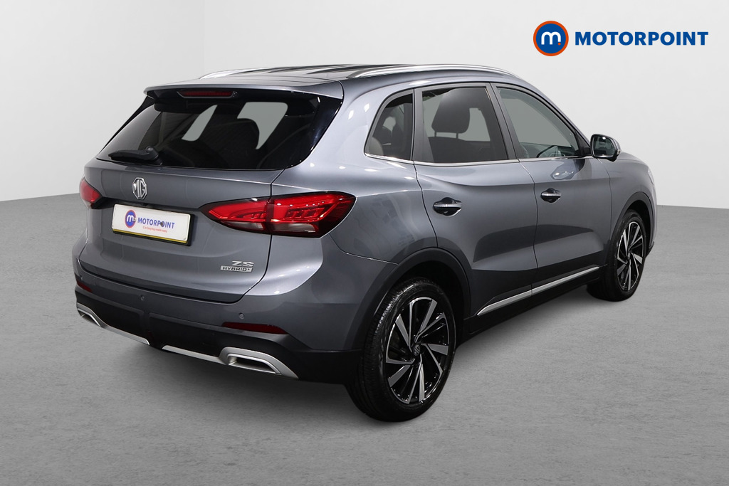 Mg Motor Uk ZS Trophy Automatic Petrol-Electric Hybrid SUV - Stock Number (1617823) - Drivers side rear corner