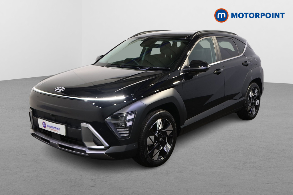 Hyundai Kona Ultimate Automatic Petrol-Electric Hybrid SUV - Stock Number (1618156) - Passenger side front corner
