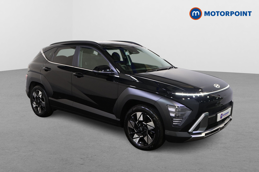 Hyundai Kona Ultimate Automatic Petrol-Electric Hybrid SUV - Stock Number (1618156) - Drivers side front corner