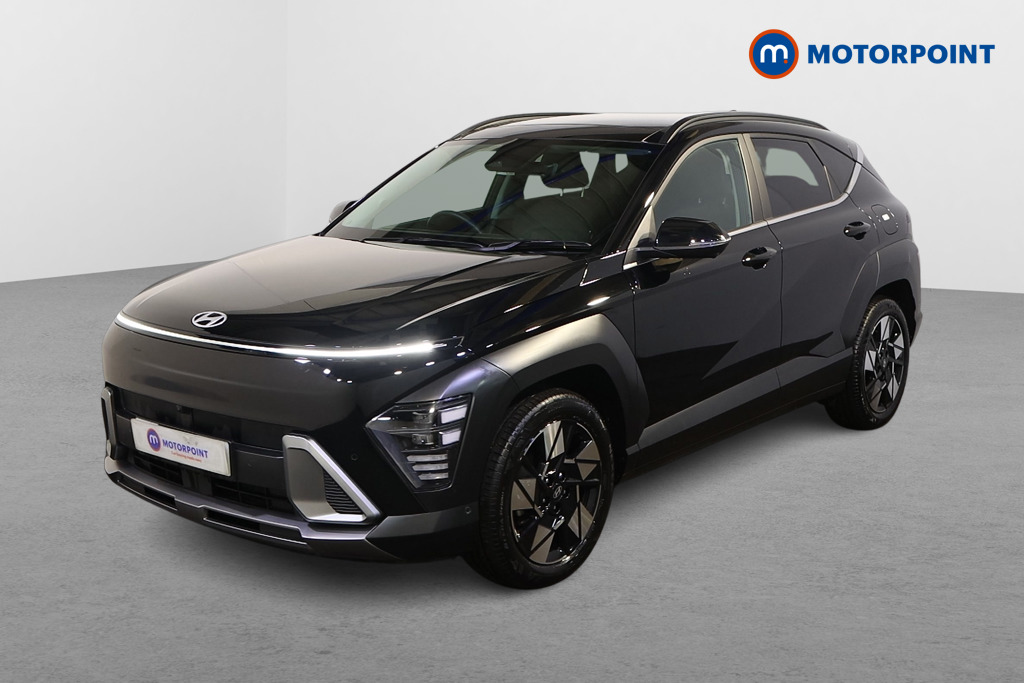 Hyundai Kona Ultimate Automatic Petrol-Electric Hybrid SUV - Stock Number (1618282) - Passenger side front corner