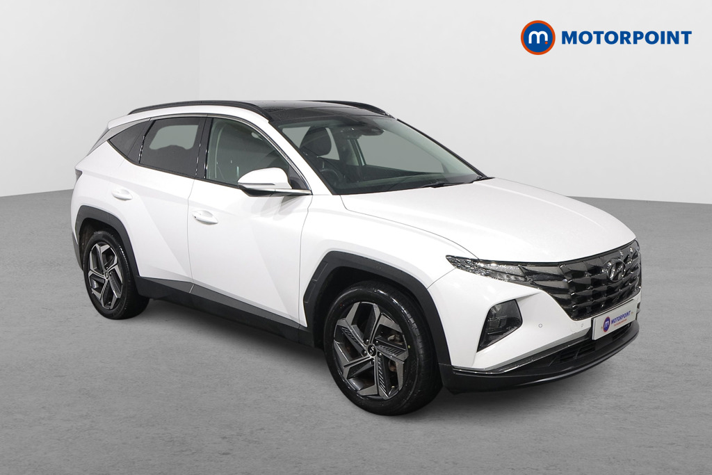 Hyundai Tucson Ultimate Automatic Petrol-Electric Hybrid SUV - Stock Number (1619009) - Drivers side front corner