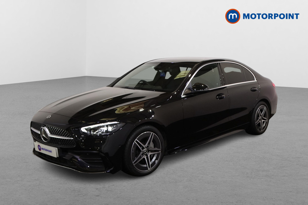 Mercedes-Benz C Class Amg Line Automatic Petrol Saloon - Stock Number (1619661) - Passenger side front corner