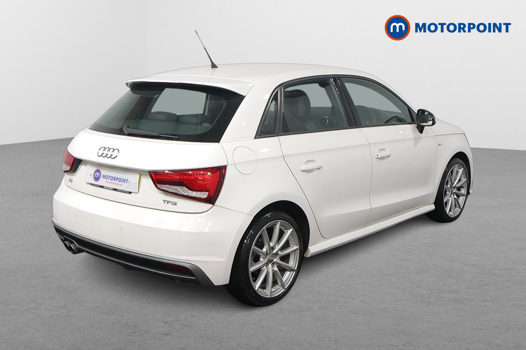 Audi A1 S Line Nav Manual Petrol Hatchback - Stock Number (1620844) - Drivers side rear corner