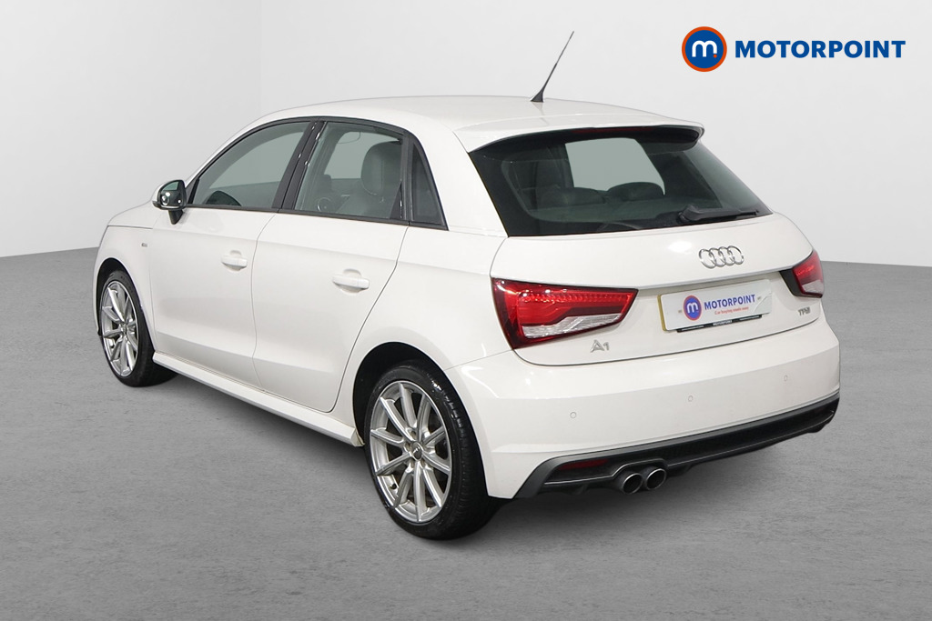 Audi A1 S Line Nav Manual Petrol Hatchback - Stock Number (1620844) - Passenger side rear corner