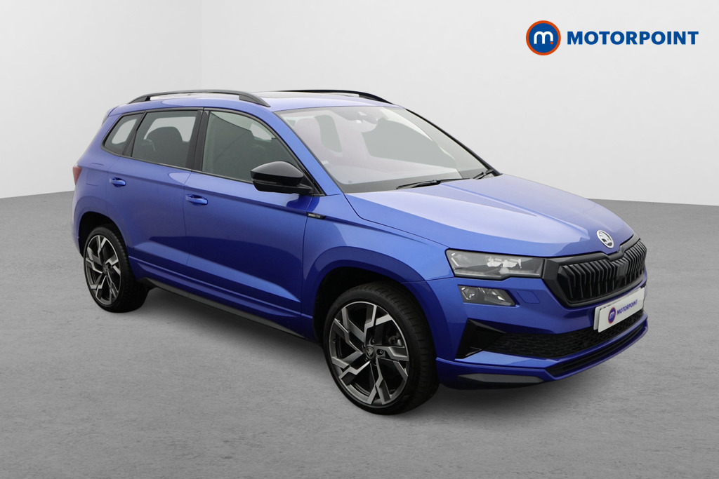 Skoda Karoq Sportline Edition Automatic Petrol SUV - Stock Number (1620979) - Drivers side front corner