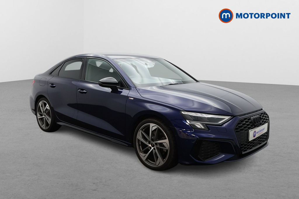 Audi A3 Black Edition Automatic Petrol Saloon - Stock Number (1621122) - Drivers side front corner