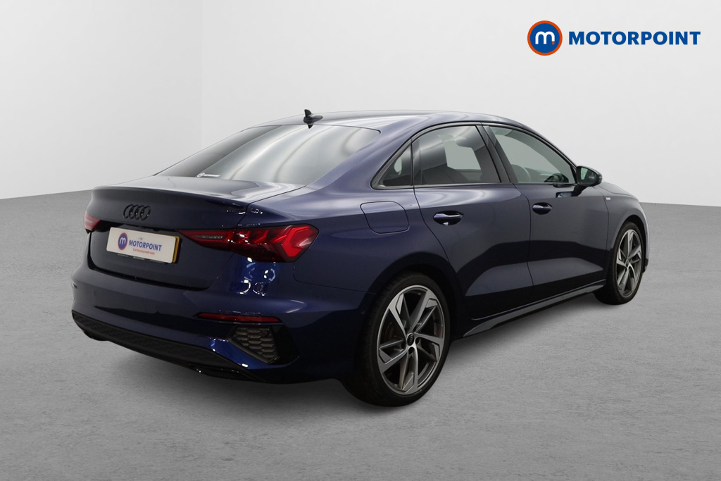 Audi A3 Black Edition Automatic Petrol Saloon - Stock Number (1621122) - Drivers side rear corner