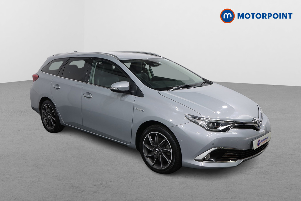 Toyota Auris Excel Automatic Petrol-Electric Hybrid Estate - Stock Number (1622037) - Drivers side front corner