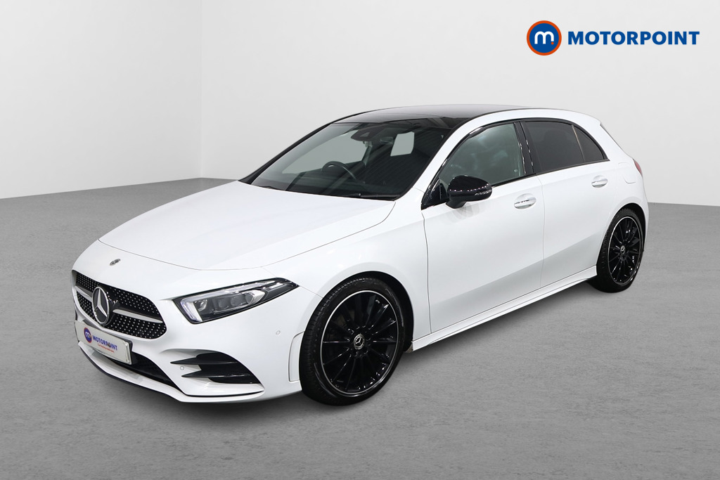 Mercedes-Benz A Class Amg Line Premium Plus Night Edition Automatic Petrol Hatchback - Stock Number (1622653) - Passenger side front corner