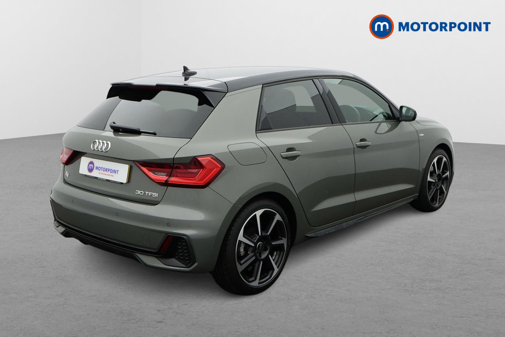 Audi A1 Black Edition Manual Petrol Hatchback - Stock Number (1622857) - Drivers side rear corner