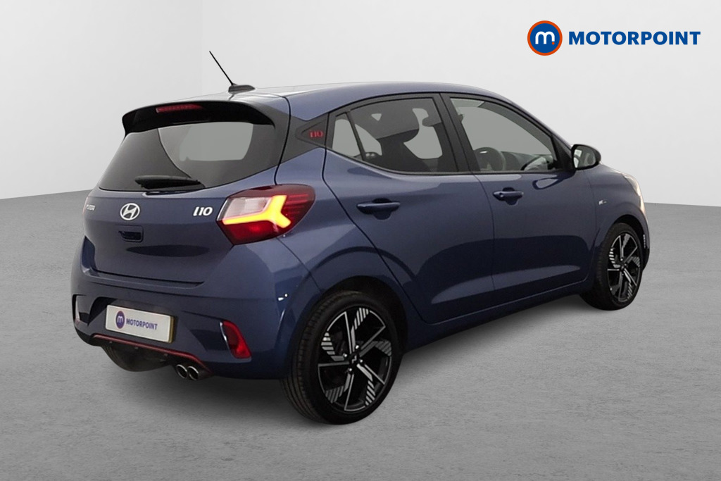 Hyundai I10 N Line Manual Petrol Hatchback - Stock Number (1617005) - Drivers side rear corner