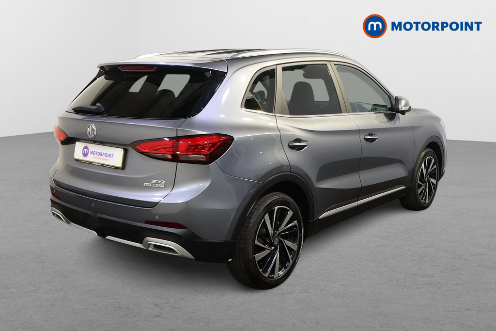 Mg Motor Uk ZS Trophy Automatic Petrol-Electric Hybrid SUV - Stock Number (1618106) - Drivers side rear corner