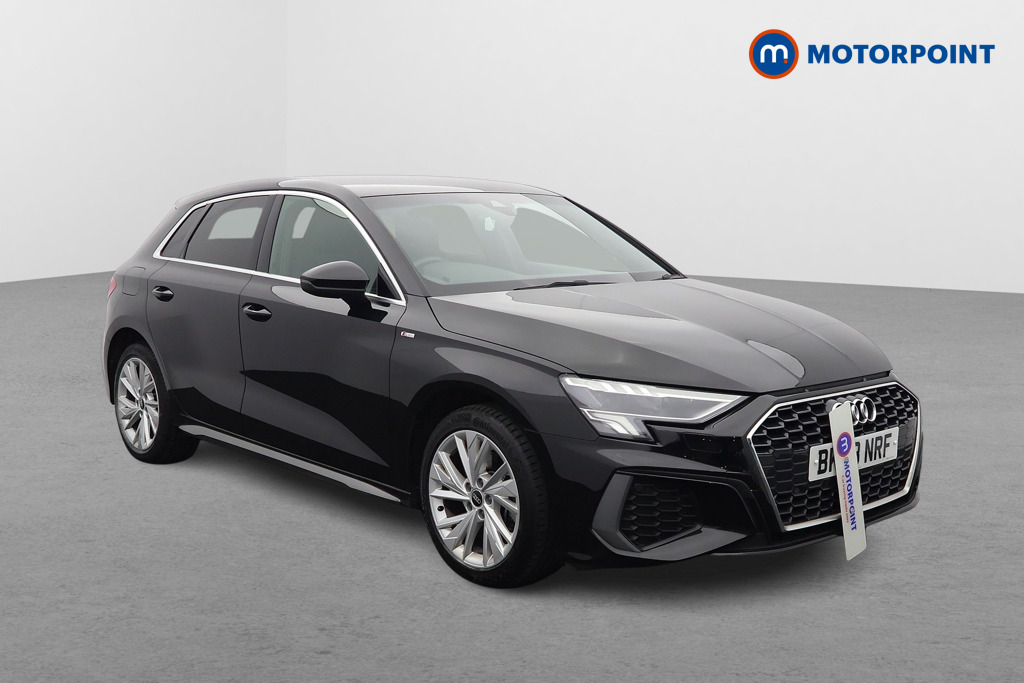 Audi A3 S Line Automatic Petrol Plug-In Hybrid Hatchback - Stock Number (1620685) - Drivers side front corner