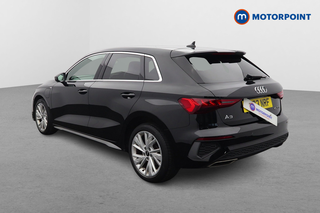 Audi A3 S Line Automatic Petrol Plug-In Hybrid Hatchback - Stock Number (1620685) - Passenger side rear corner