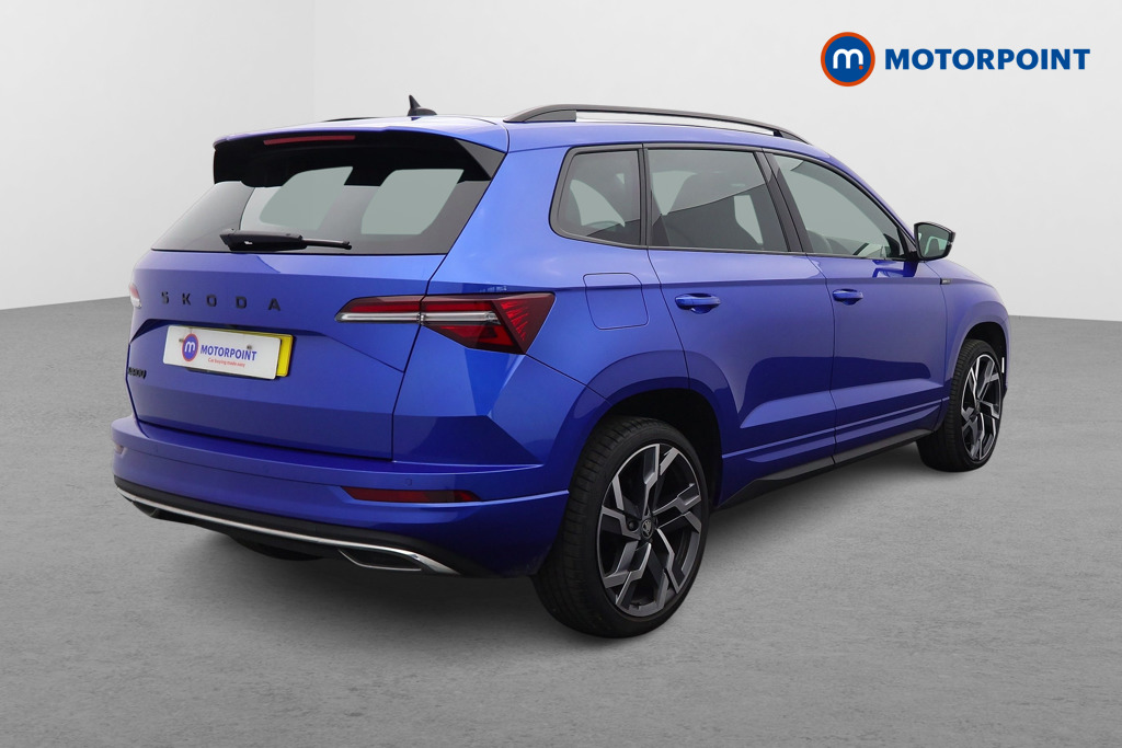 Skoda Karoq Sportline Edition Automatic Petrol SUV - Stock Number (1620997) - Drivers side rear corner