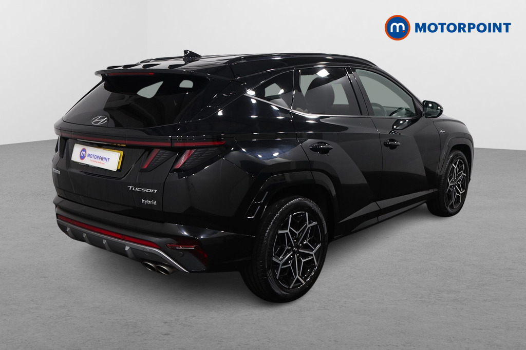 Hyundai Tucson N Line Automatic Petrol-Electric Hybrid SUV - Stock Number (1623899) - Drivers side rear corner