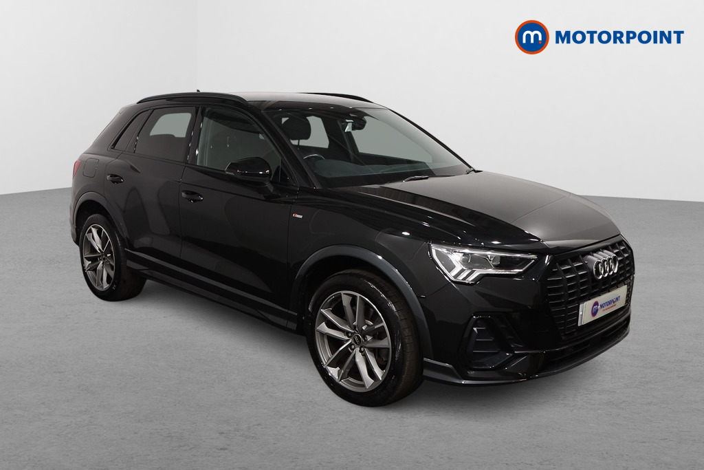 Audi Q3 Black Edition Automatic Petrol Plug-In Hybrid SUV - Stock Number (1617151) - Drivers side front corner