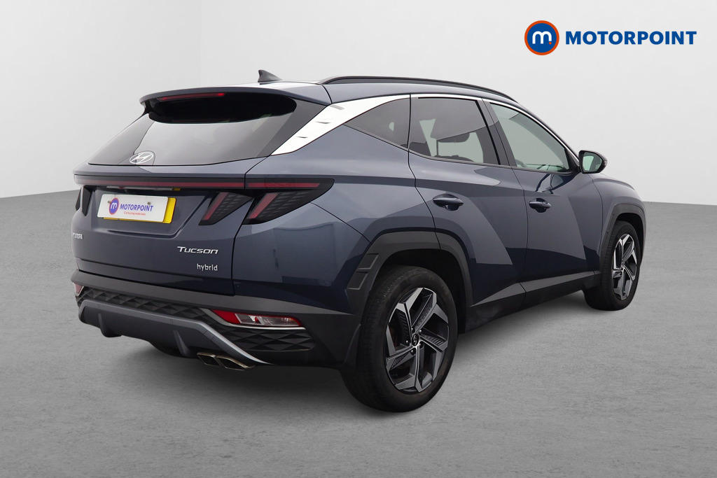 Hyundai Tucson Premium Automatic Petrol-Electric Hybrid SUV - Stock Number (1618699) - Drivers side rear corner