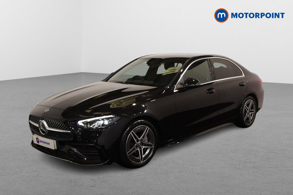 Mercedes-Benz C Class Amg Line Automatic Petrol Saloon - Stock Number (1619660) - Passenger side front corner