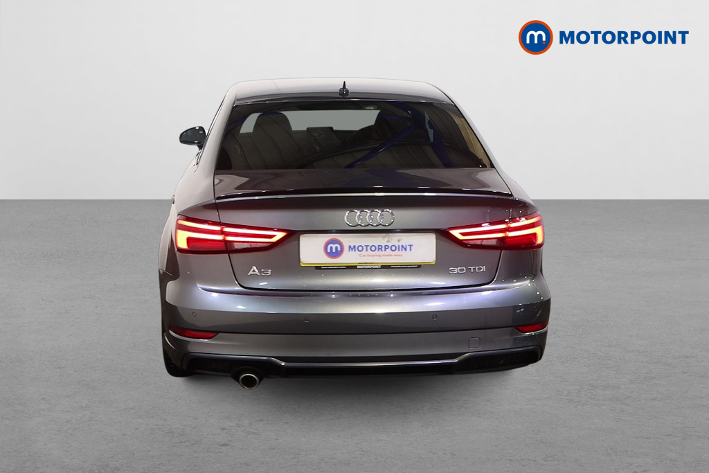 Audi A3 Black Edition Automatic Diesel Saloon - Stock Number (1619801) - Rear bumper