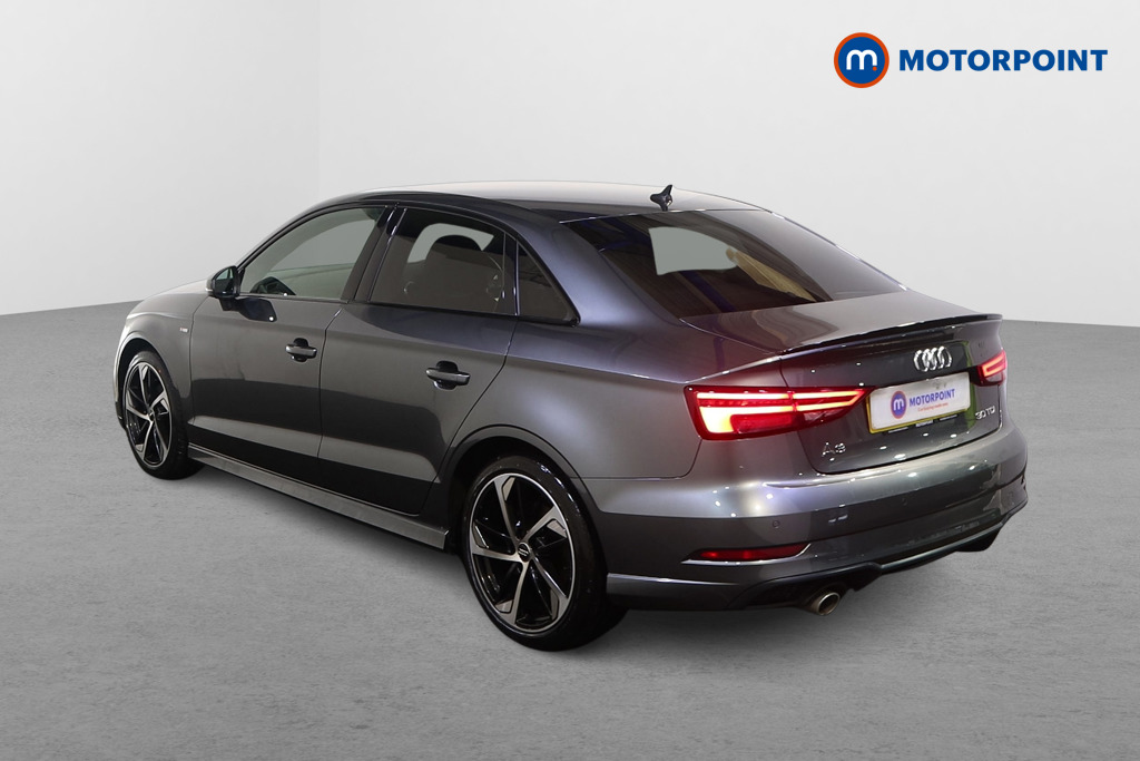 Audi A3 Black Edition Automatic Diesel Saloon - Stock Number (1619801) - Passenger side rear corner
