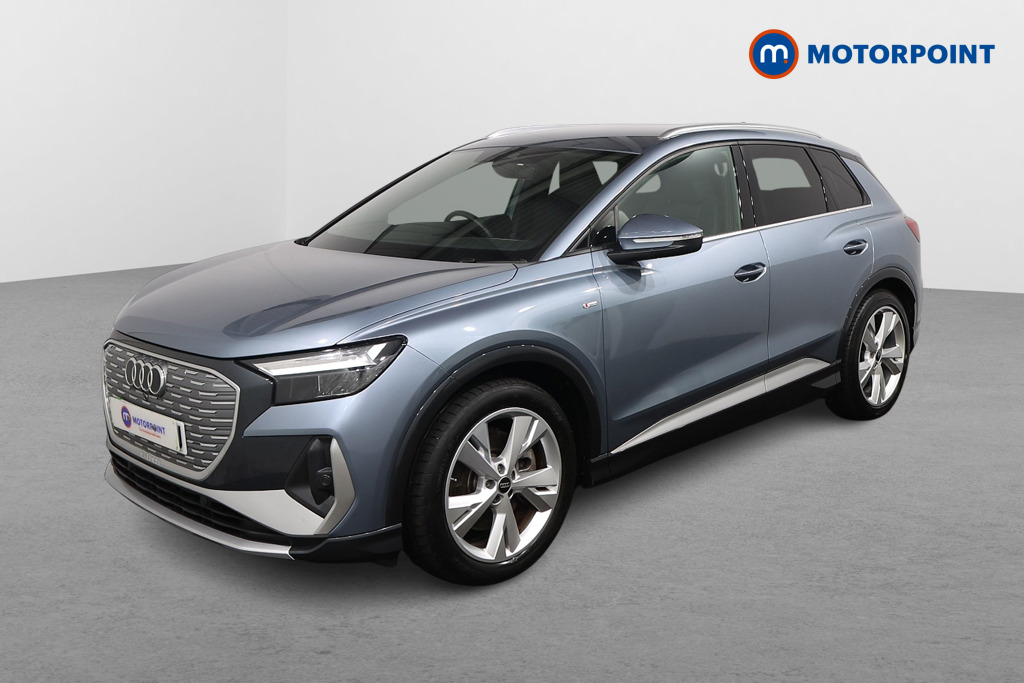 Audi Q4 S Line Automatic Electric SUV - Stock Number (1623525) - Passenger side front corner