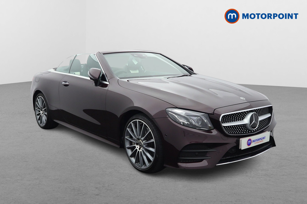 Mercedes-Benz E Class Amg Line Automatic Petrol Convertible - Stock Number (1624536) - Drivers side front corner