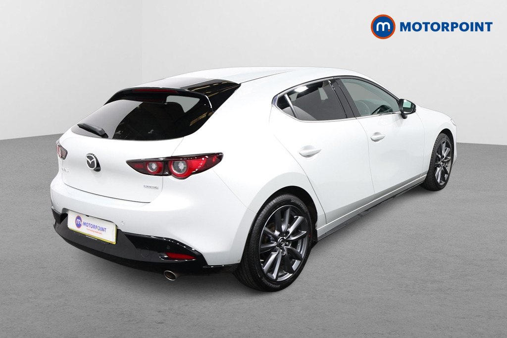 Mazda 3 Exclusive-Line Automatic Petrol Hatchback - Stock Number (1609044) - Drivers side rear corner