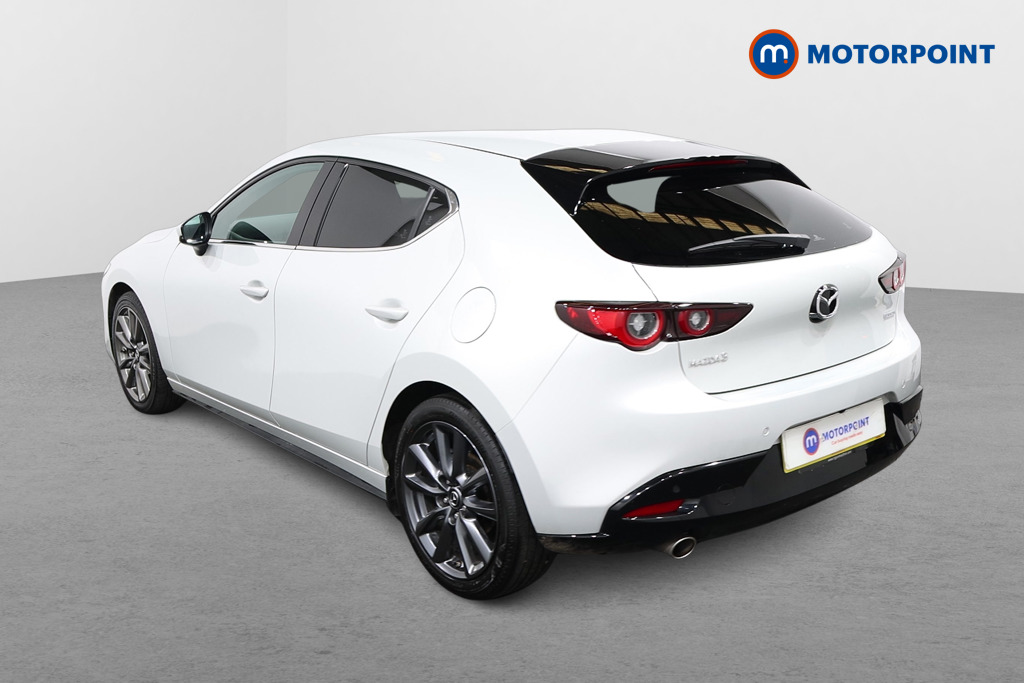 Mazda 3 Exclusive-Line Automatic Petrol Hatchback - Stock Number (1609044) - Passenger side rear corner