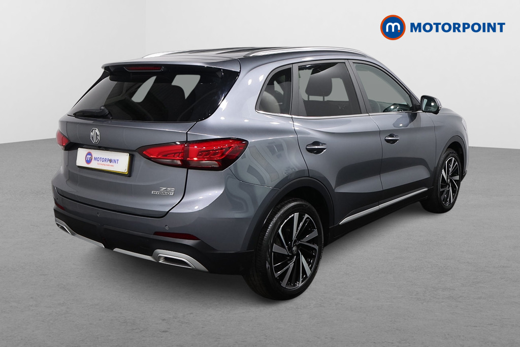 Mg Motor Uk ZS Trophy Automatic Petrol-Electric Hybrid SUV - Stock Number (1617861) - Drivers side rear corner