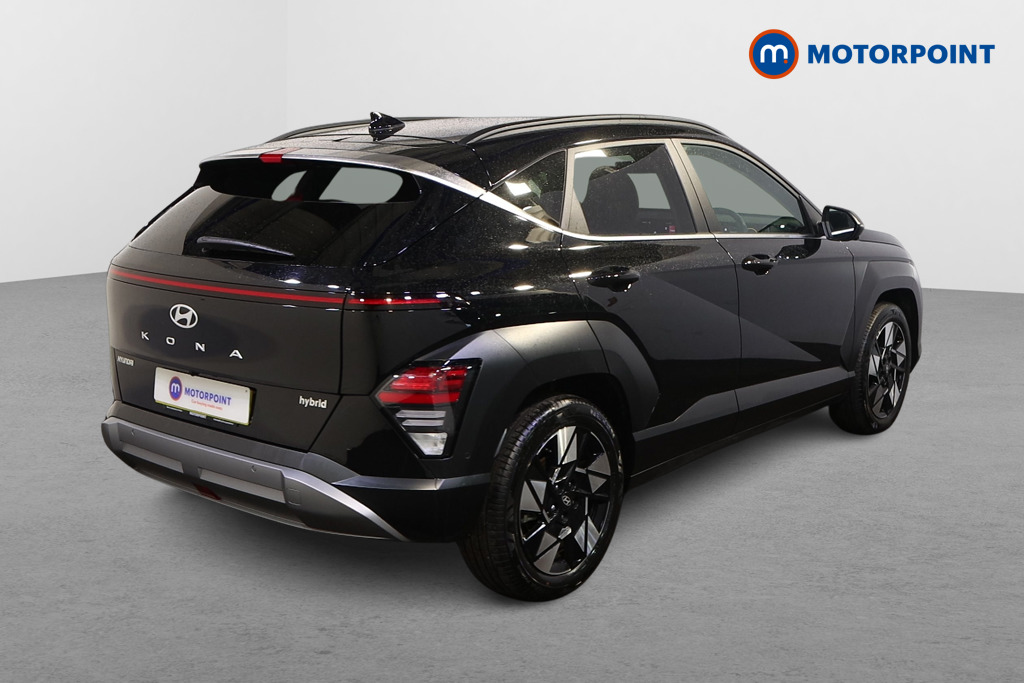 Hyundai Kona Ultimate Automatic Petrol-Electric Hybrid SUV - Stock Number (1618189) - Drivers side rear corner