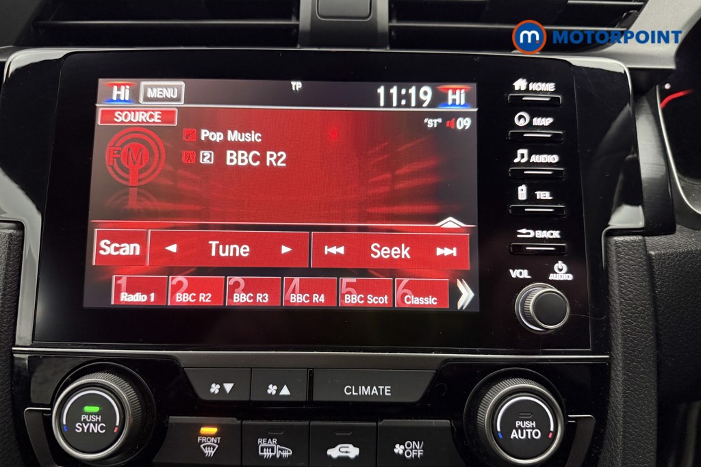 Honda Civic Sport Manual Petrol Hatchback - Stock Number (1622061) - 4th supplementary image