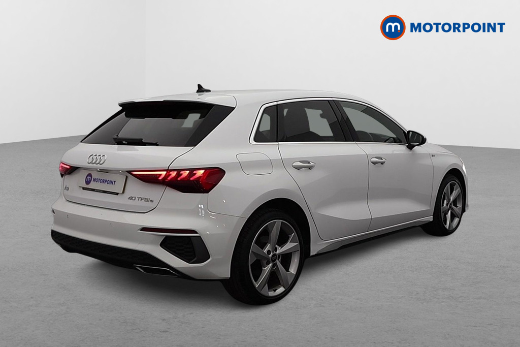 Audi A3 S Line Automatic Petrol Plug-In Hybrid Hatchback - Stock Number (1616007) - Drivers side rear corner