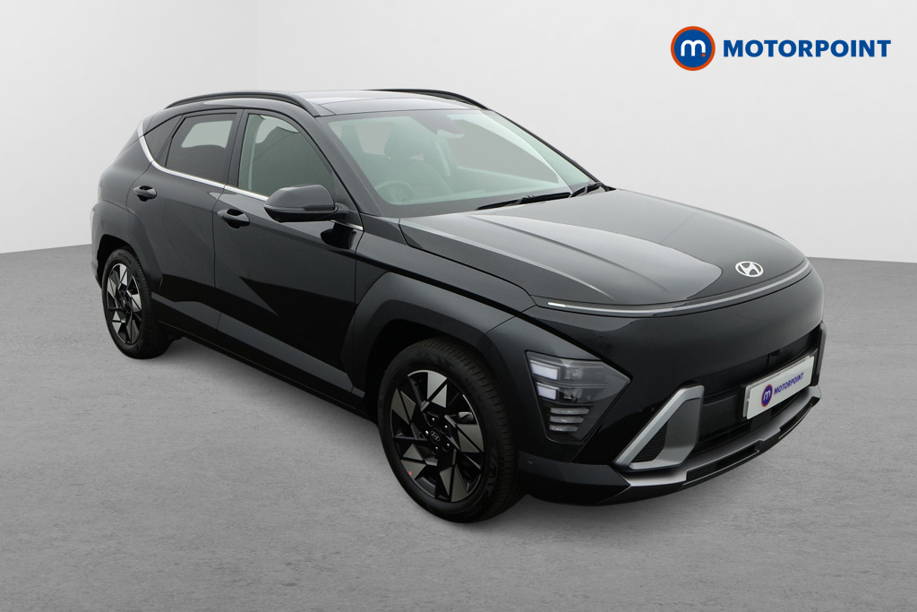 Hyundai Kona Ultimate Automatic Petrol-Electric Hybrid SUV - Stock Number (1618175) - Drivers side front corner