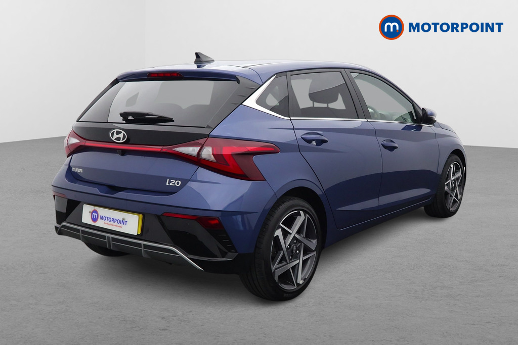 Hyundai I20 Premium Automatic Petrol Hatchback - Stock Number (1621294) - Drivers side rear corner