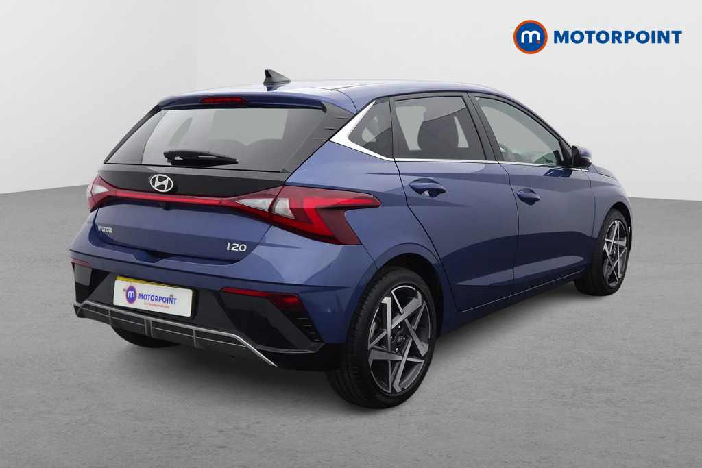 Hyundai I20 Premium Automatic Petrol Hatchback - Stock Number (1621300) - Drivers side rear corner