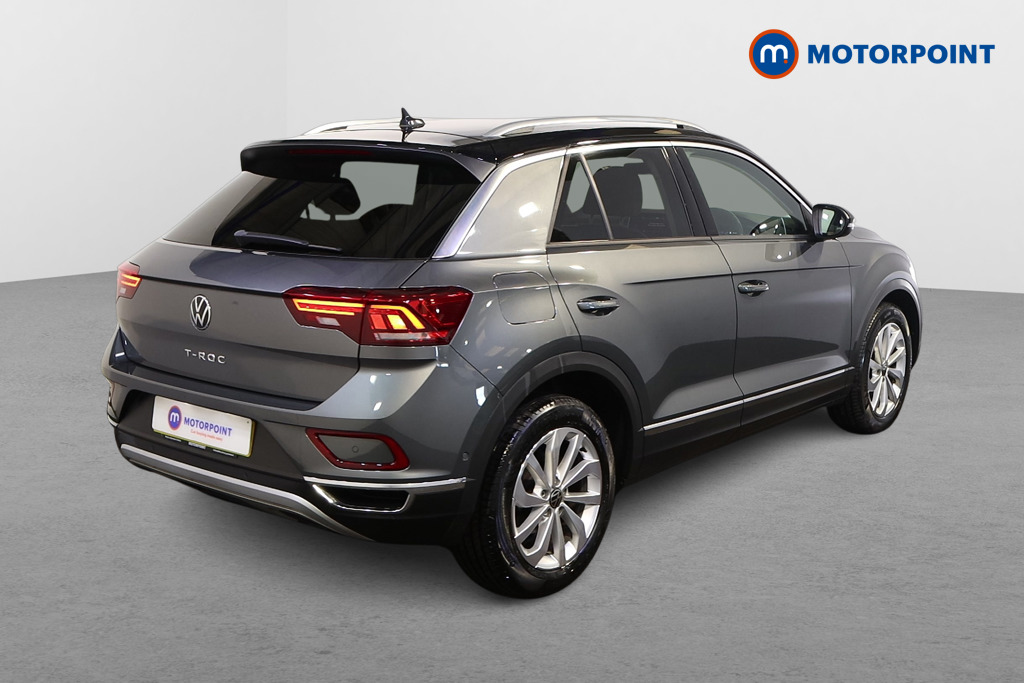 Volkswagen T-Roc Style Automatic Petrol SUV - Stock Number (1621640) - Drivers side rear corner