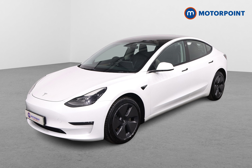 Tesla Model 3 Long Range Automatic Electric Saloon - Stock Number (1623440) - Passenger side front corner