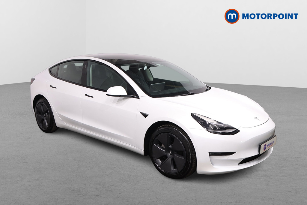 Tesla Model 3 Long Range Automatic Electric Saloon - Stock Number (1623440) - Drivers side front corner
