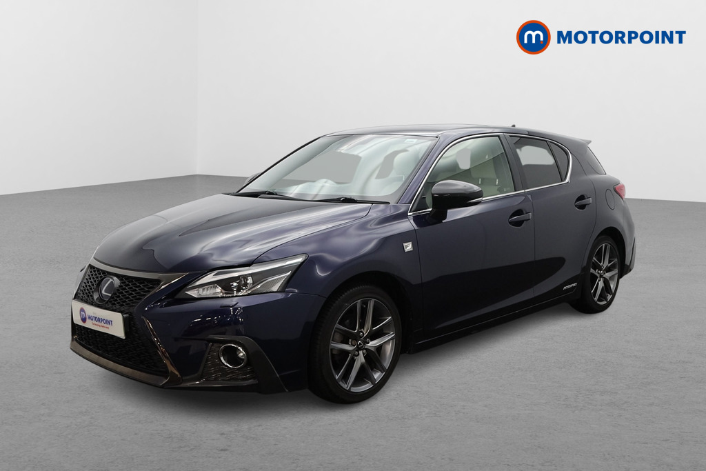Lexus CT F-Sport Automatic Petrol-Electric Hybrid Hatchback - Stock Number (1607827) - Passenger side front corner