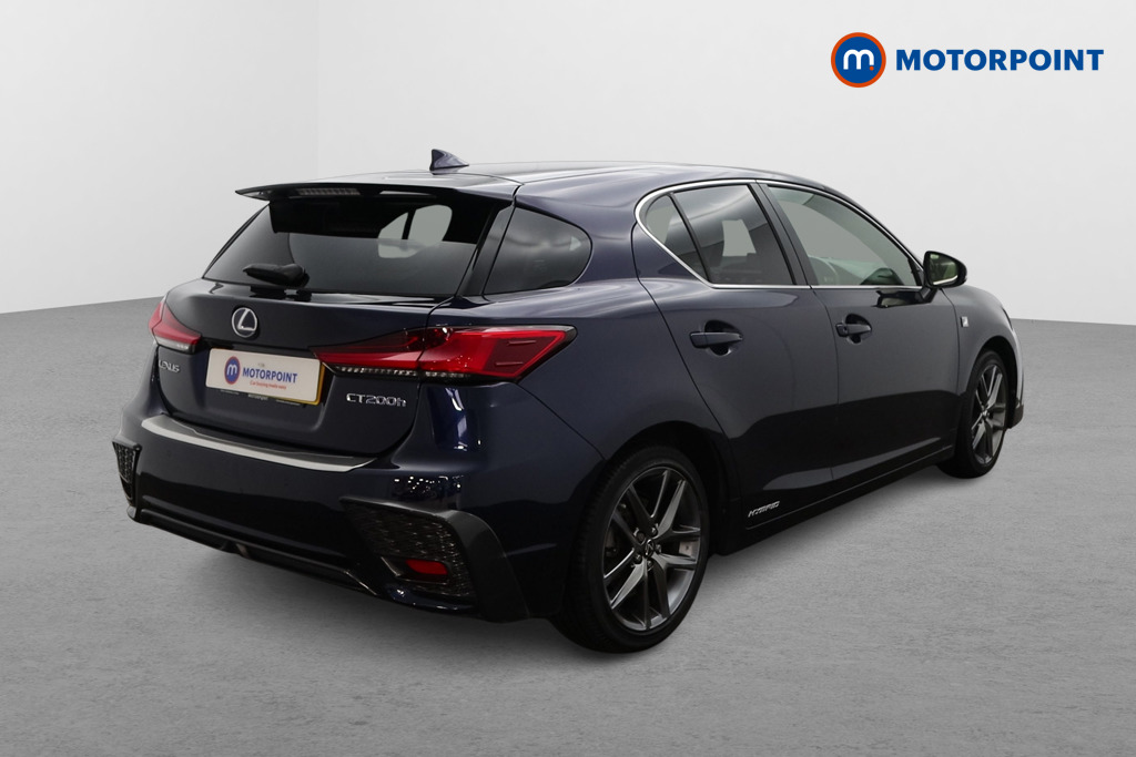 Lexus CT F-Sport Automatic Petrol-Electric Hybrid Hatchback - Stock Number (1607827) - Drivers side rear corner