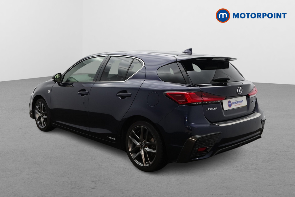Lexus CT F-Sport Automatic Petrol-Electric Hybrid Hatchback - Stock Number (1607827) - Passenger side rear corner