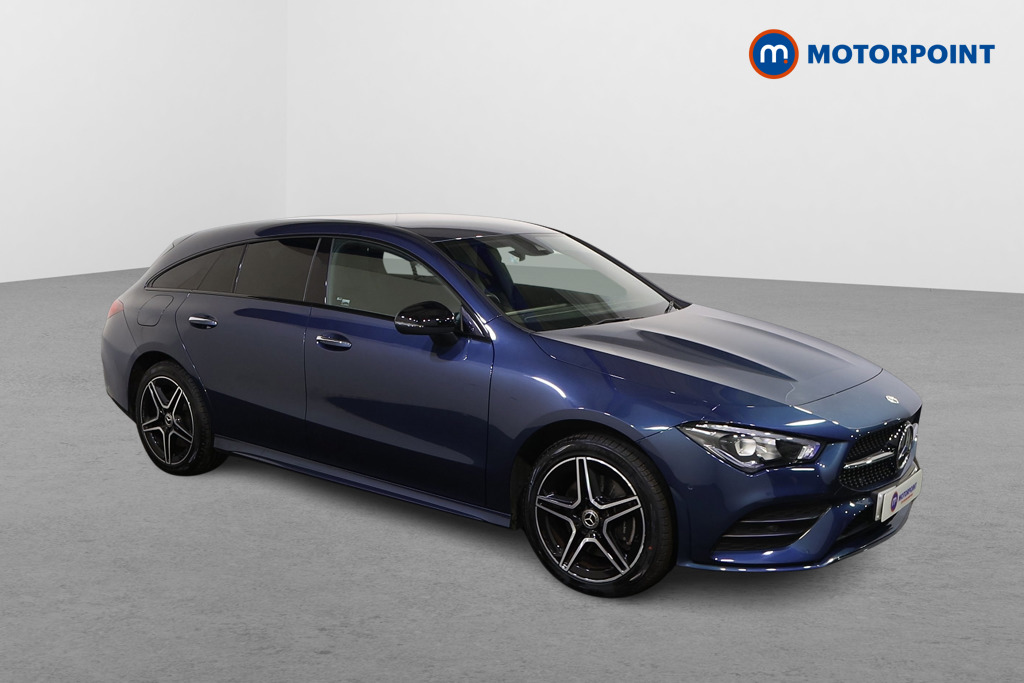 Mercedes-Benz CLA Amg Line Automatic Petrol Plug-In Hybrid Estate - Stock Number (1613645) - Drivers side front corner