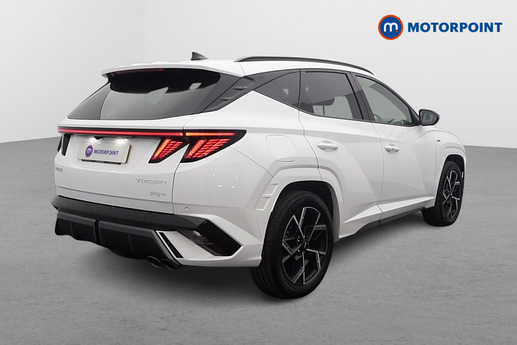 Hyundai Tucson N Line Automatic Petrol Plug-In Hybrid SUV - Stock Number (1618290) - Drivers side rear corner