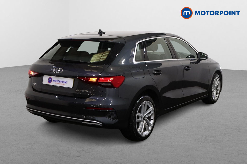 Audi A3 Sport Automatic Petrol Plug-In Hybrid Hatchback - Stock Number (1619330) - Drivers side rear corner