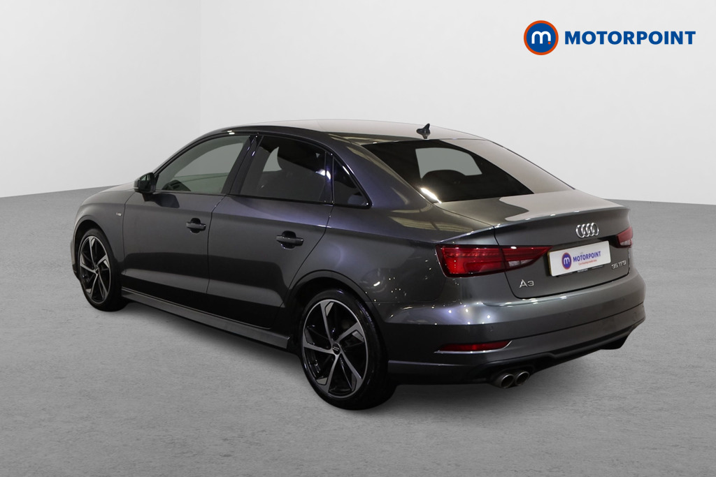 Audi A3 Black Edition Manual Petrol Saloon - Stock Number (1619771) - Passenger side rear corner