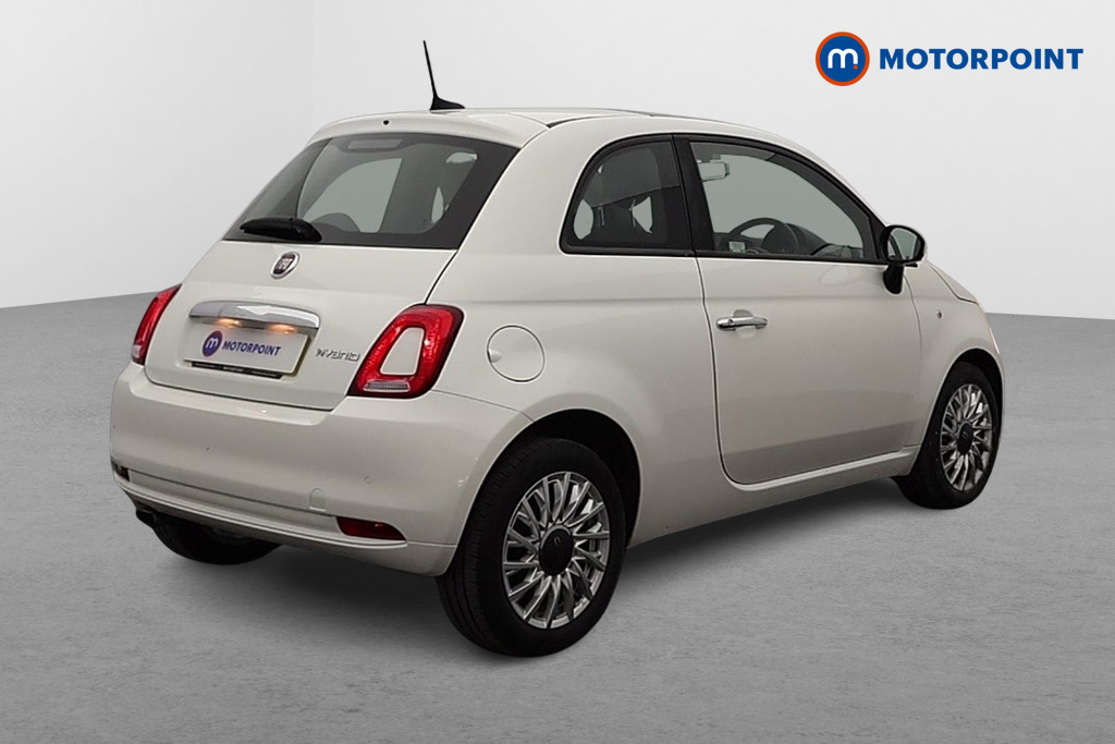 Fiat 500 Lounge Manual Petrol Hatchback - Stock Number (1620014) - Drivers side rear corner