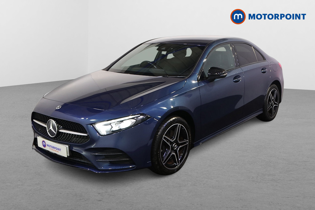 Mercedes-Benz A Class Amg Line Edition Automatic Petrol Plug-In Hybrid Saloon - Stock Number (1621152) - Passenger side front corner