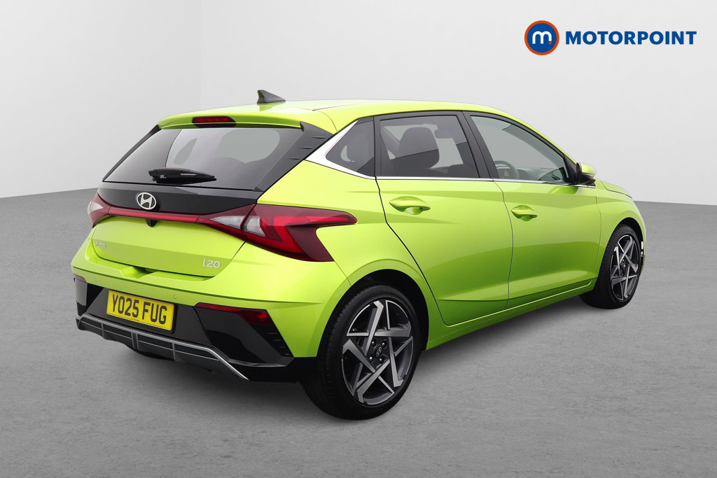 Hyundai I20 Premium Automatic Petrol Hatchback - Stock Number (1621297) - Drivers side rear corner